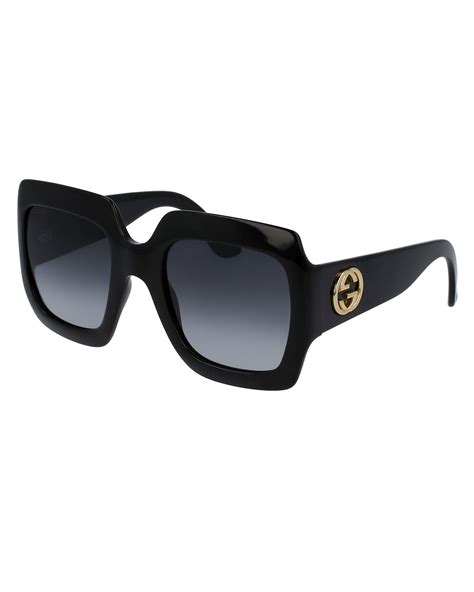 gucci 57mm sunglasses mens|gucci oversized square sunglasses.